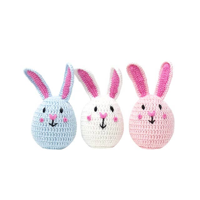 Crochet Bunny Egg Toys, Armenia