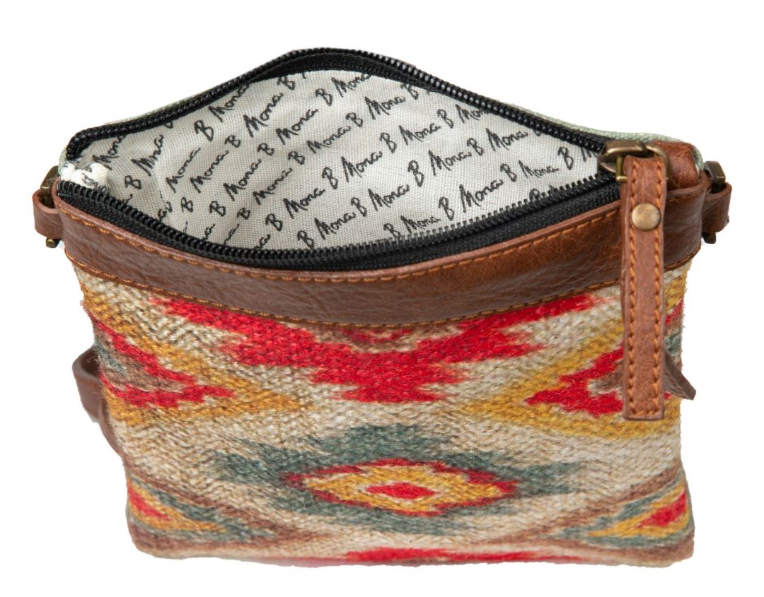 Women's Crossbody Bag - Freedom Up-Cycled and Durrie , India