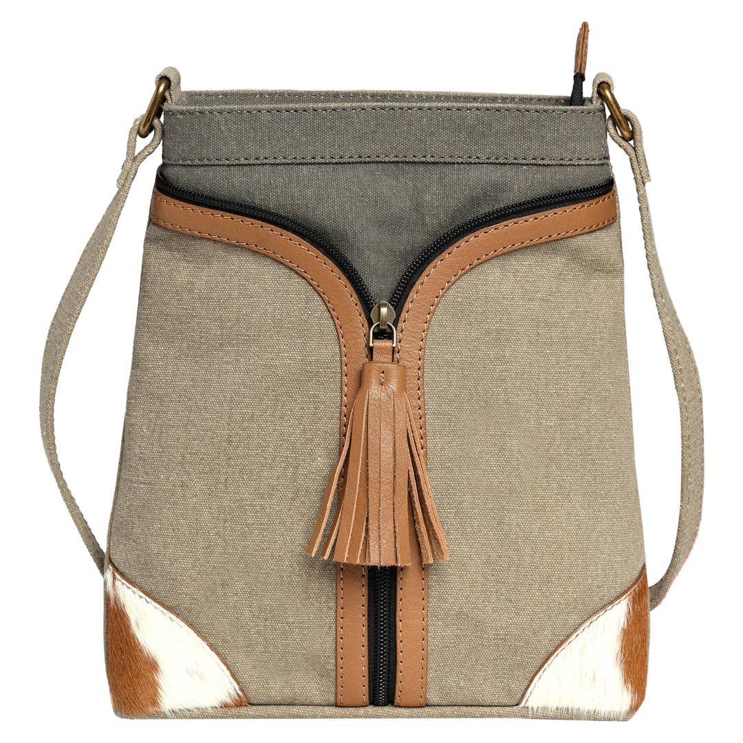 Crossbody Bag, city stone (Original Leather), India