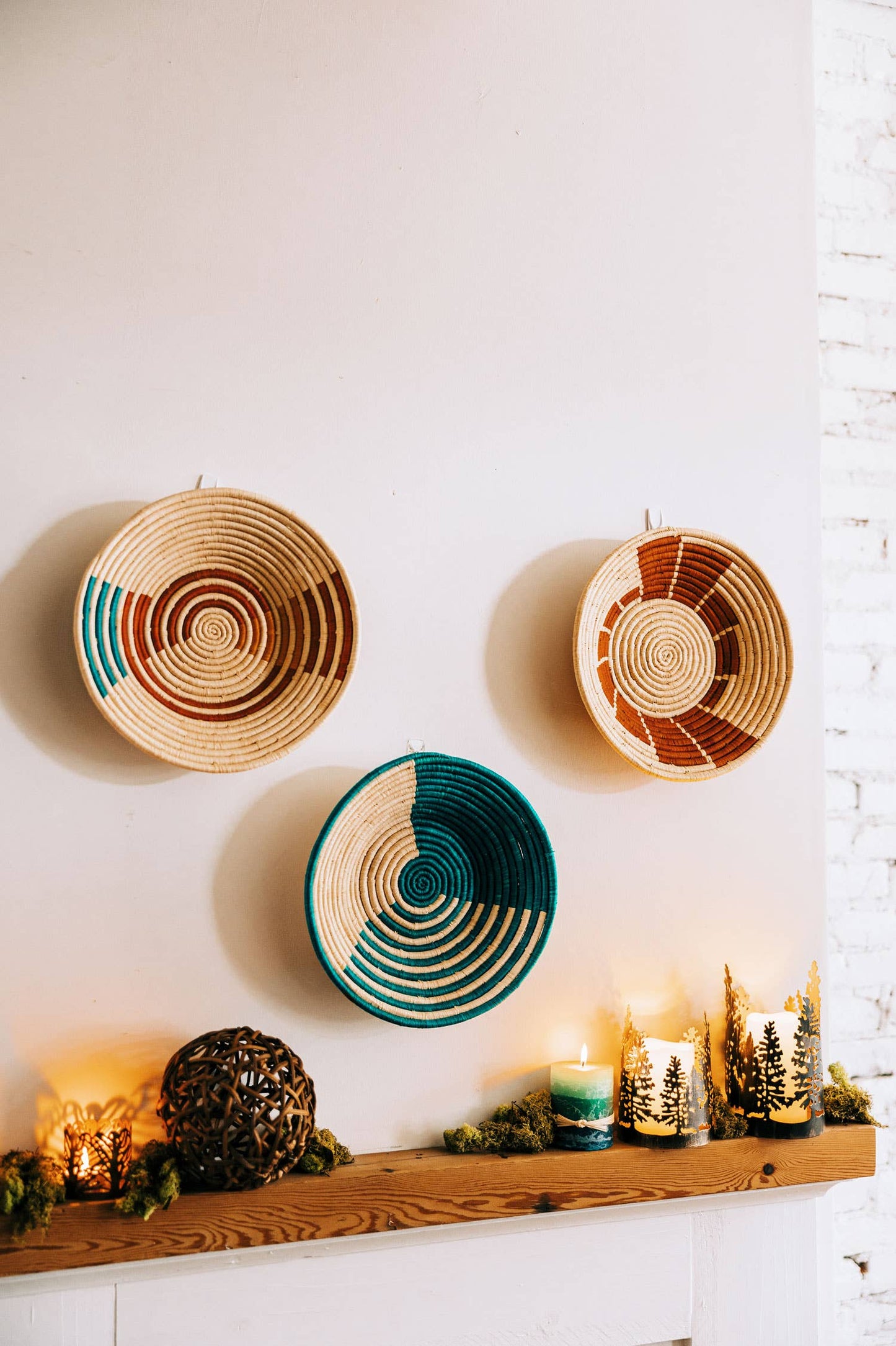 Raffia Basket - Shine, Uganda