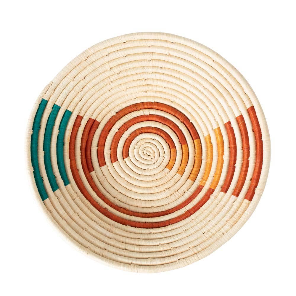 Raffia Basket - Asymmetric, Uganda