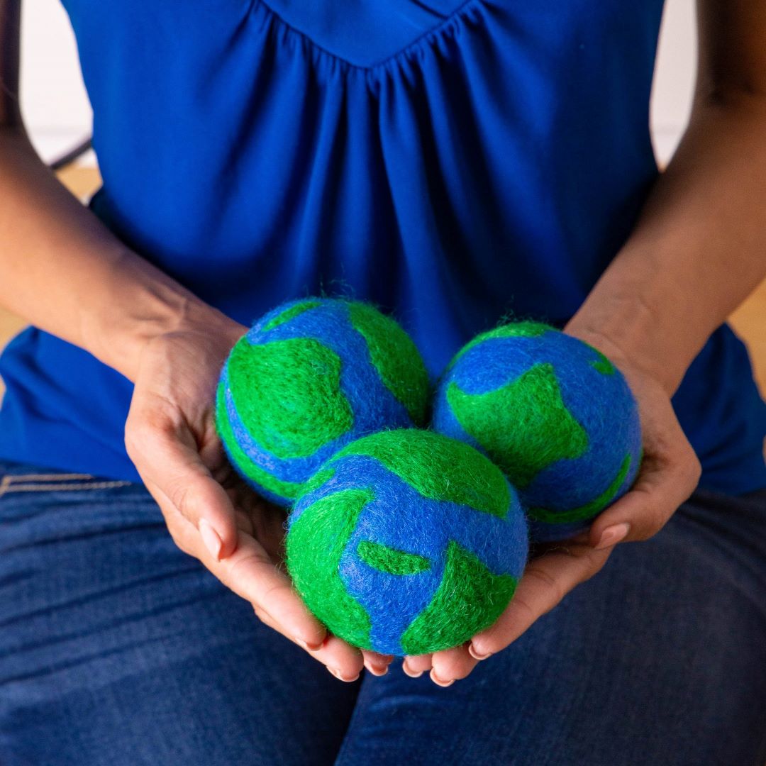 Eco Dryer Balls - Earth Trio - Set of 3, New Zealand