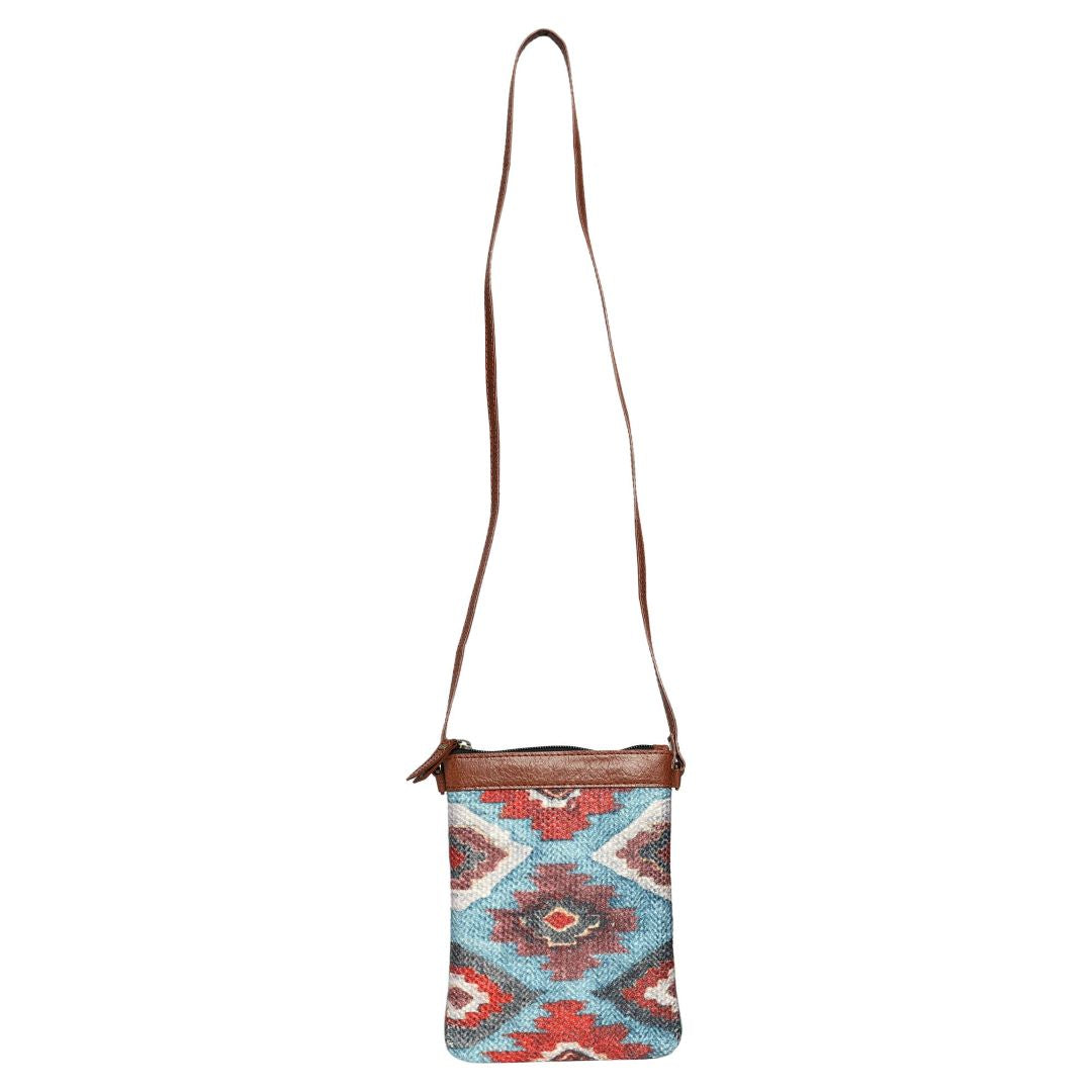 Crossbody Up-Cycled - Freedom Dhurrie, India