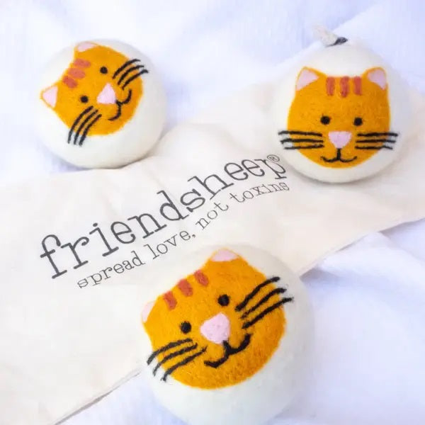 Eco Dryer Balls - Cool Cats / Limited Edition, New Zealand