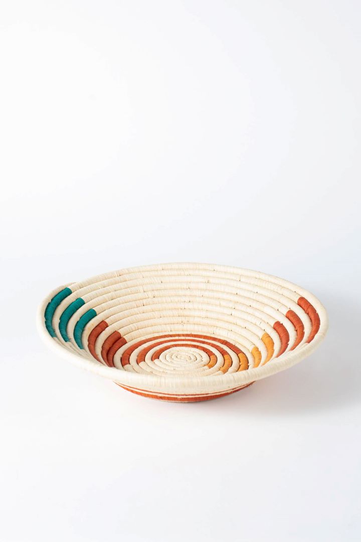 Raffia Basket - Asymmetric, Uganda