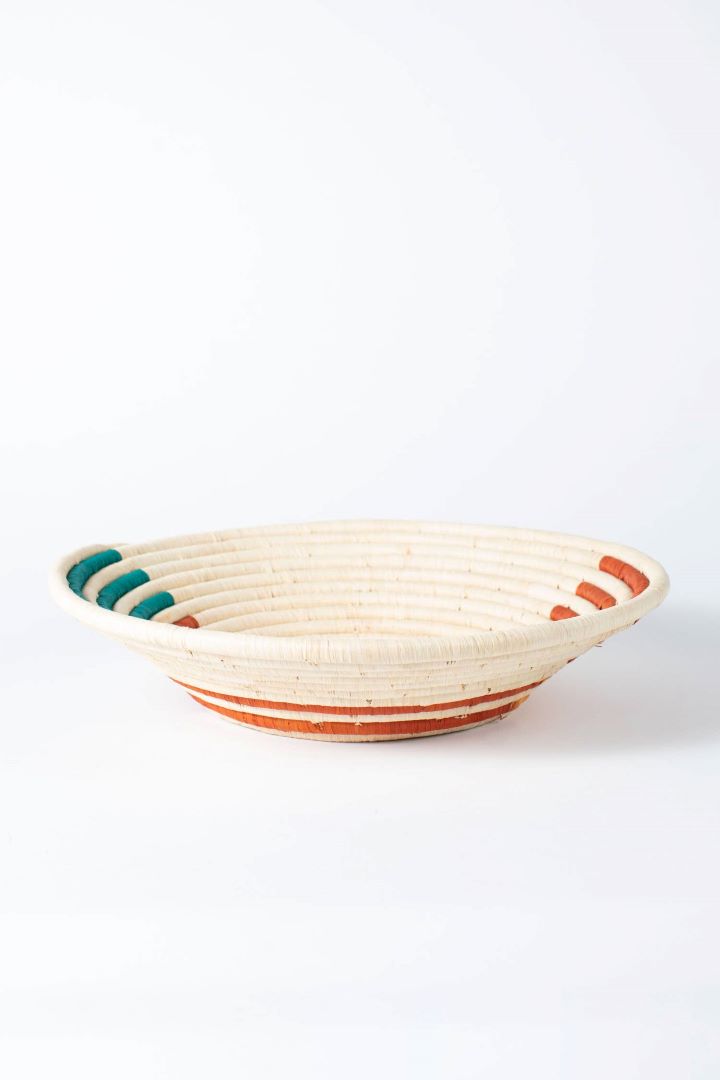 Raffia Basket - Asymmetric, Uganda