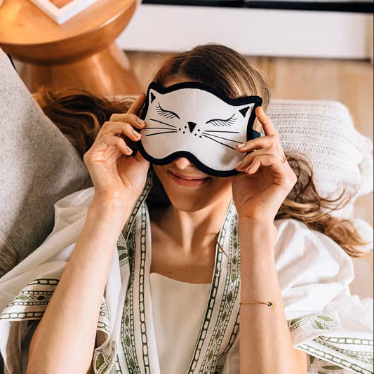 Cat Nap Velvet Sleep Mask, Bangladesh