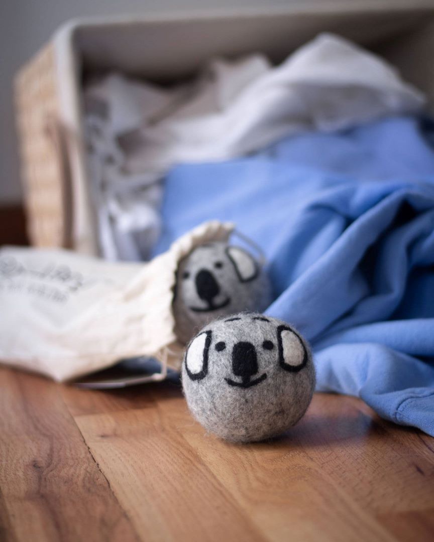 Eco Dryer Balls -  Cuddly Koalas - Set of 3, New Zealand