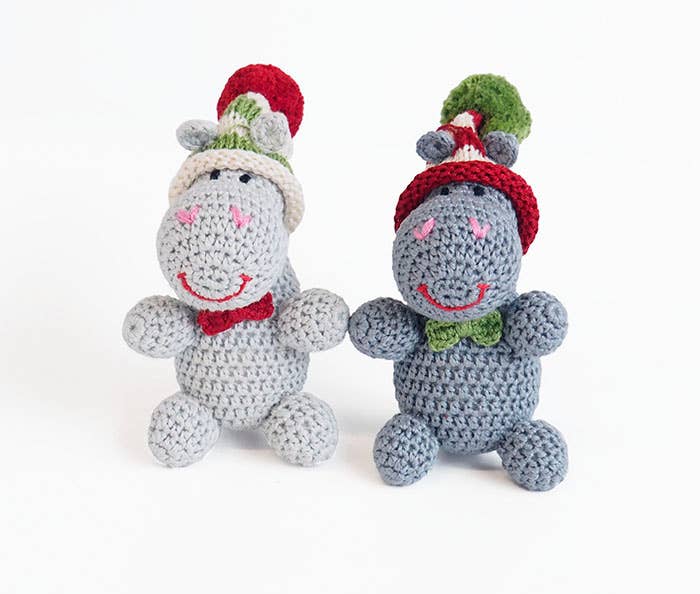 Crochet Hippo Ornaments, Armenia