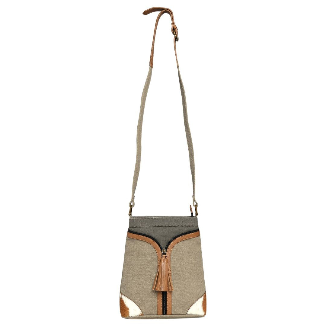 Crossbody Bag, city stone (Original Leather), India