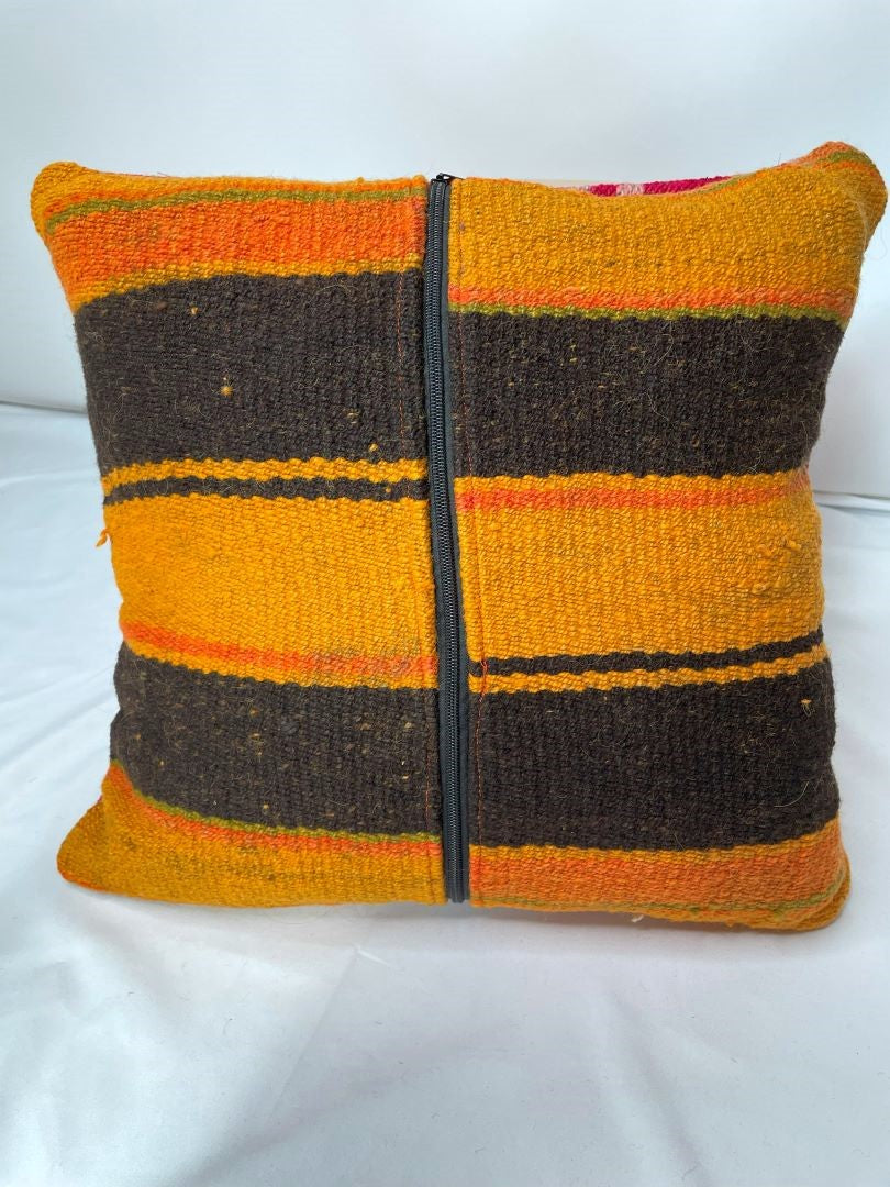 Throw Pillowcase, Aguayo's Cushion Cover, Multicolor, Bolivia/Peru/134