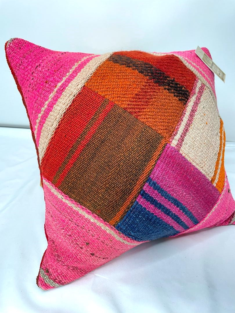 Throw Pillowcase, Aguayo's Cushion Cover, Multicolor, Bolivia/Peru/135