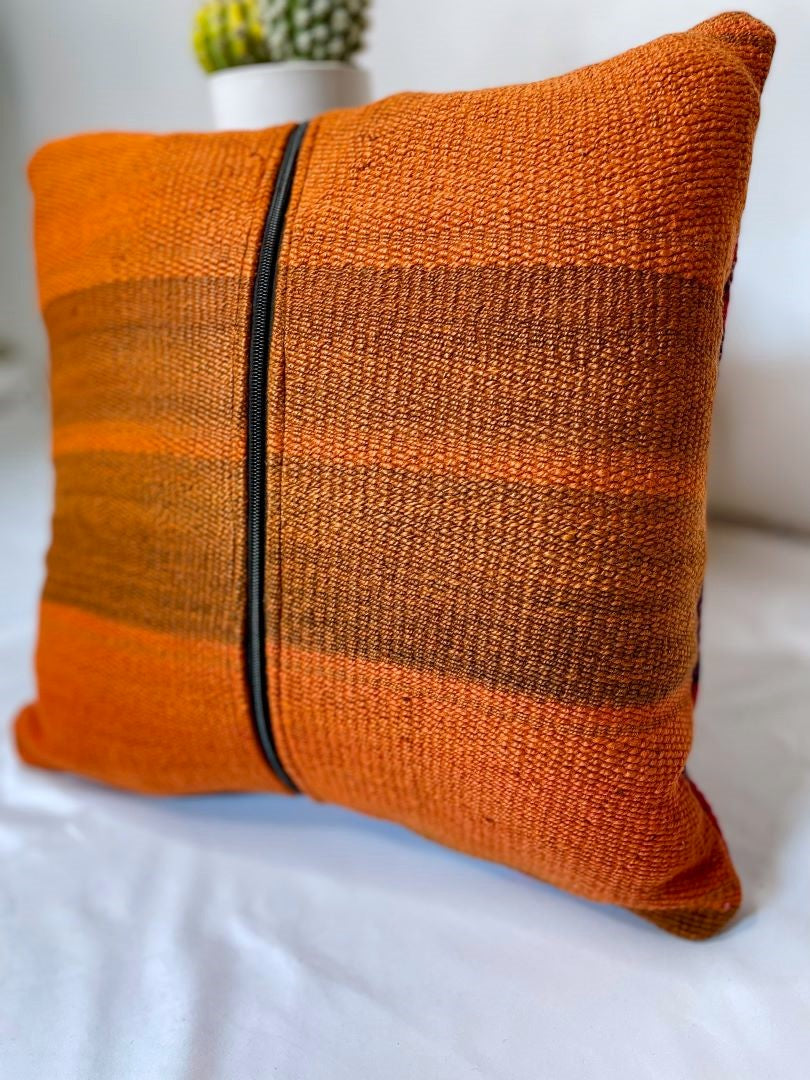 Throw Pillowcase, Aguayo's Cushion Cover, Multicolor, Bolivia/Peru 129