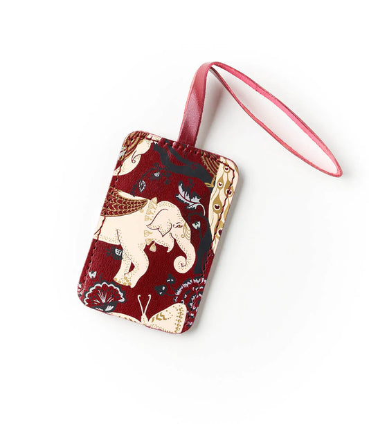 Fauna Leather Luggage Tag, India