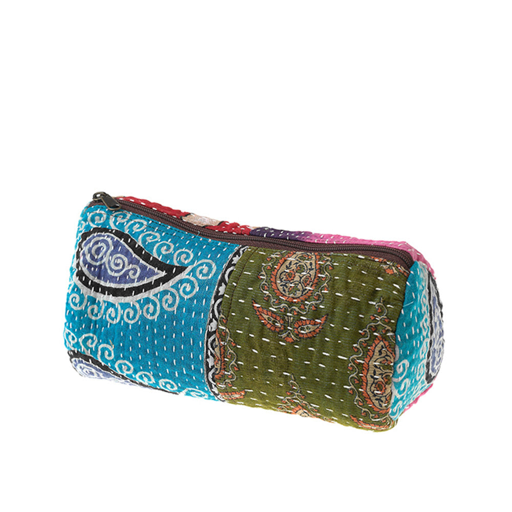 Kantha Makeup Bag, India