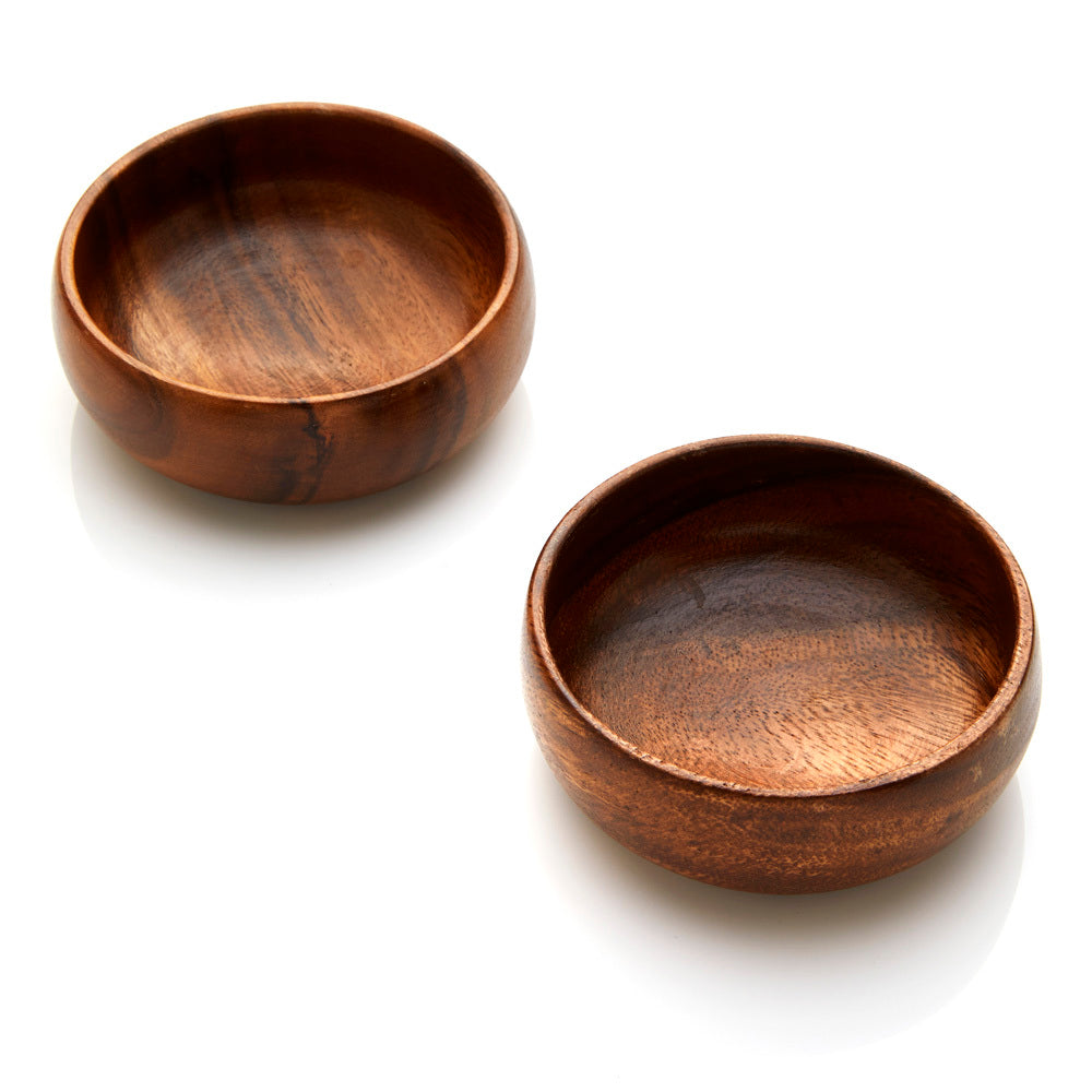 Acacia Wood Small Bowls - Set of 2, Philippines