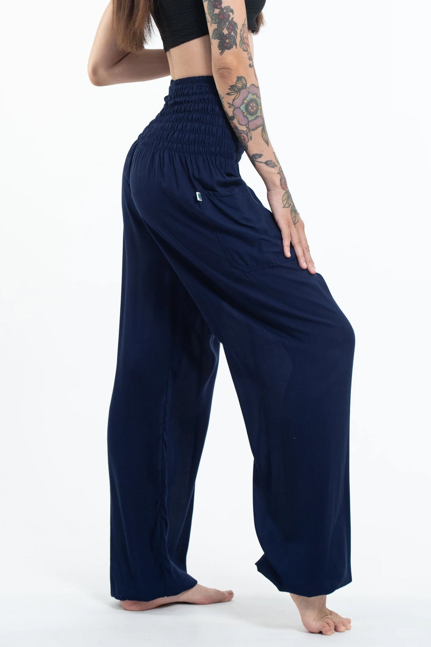 Solid Color Women's Harem Pants, Thailand