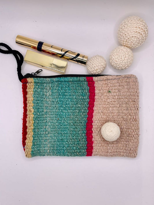 Aguayo Clutch, hand woven Accessories Bag, Bolivia