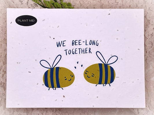 We Bee-Long Together Plantable Valentines Day Card, Canada