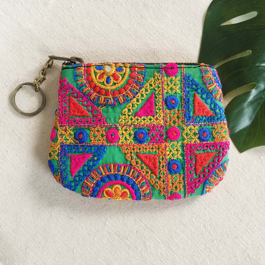 Kutch Zipper Pouch, India