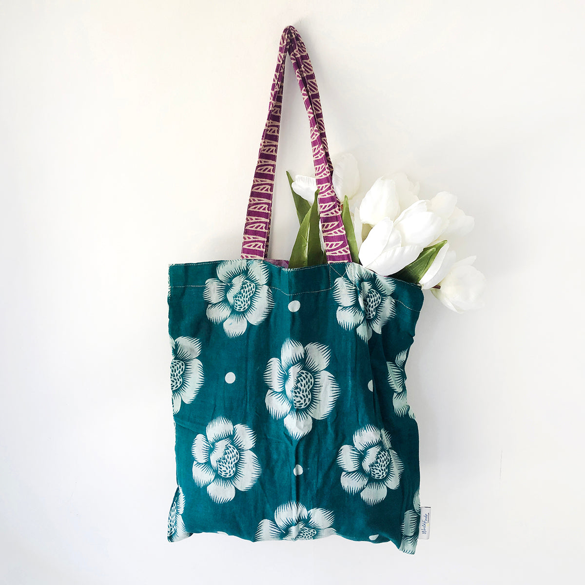 Sari Reversible Tote, Bangladesh