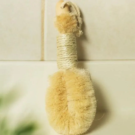 Organic Sisal Dry Brush with Vegan Sisal