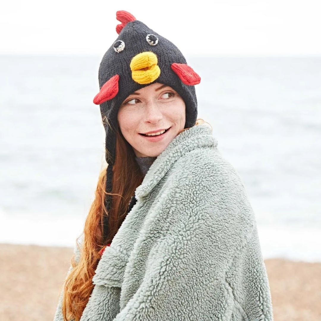 Chicken Woolen Animal Hat, Nepal