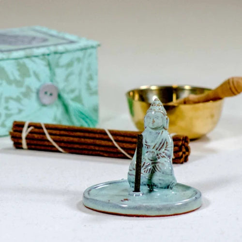 Incense Burner - Celadon Buddha, Nepal