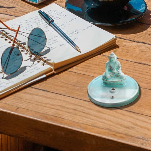 Incense Burner - Celadon Buddha, Nepal